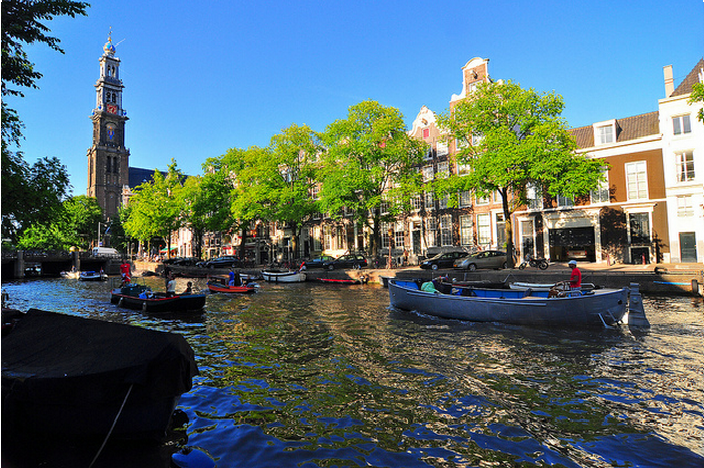 Floating and Walking Dinner Amsterdam